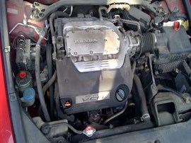 2010 HONDA ACCORD,RED, EX-L MODEL, 3.5L, AT.   A26246